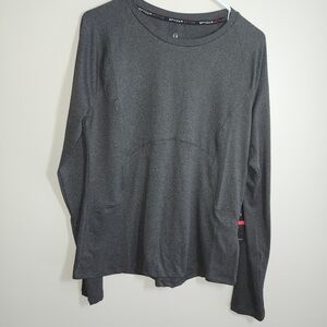 Spyder Brand Womens Gray Athletic Shirt